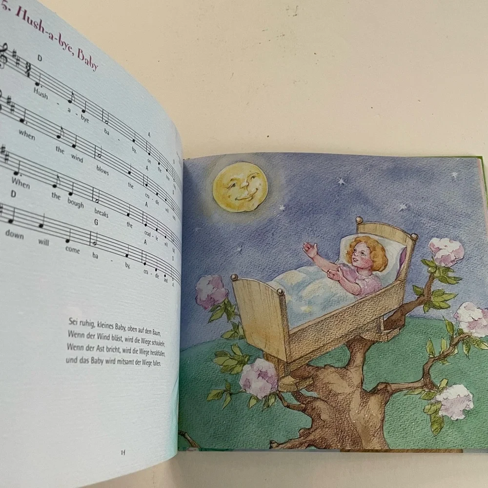 Schöne englische Kinderlieder. Zuhören,mitsingen, Englisch lernen English/German